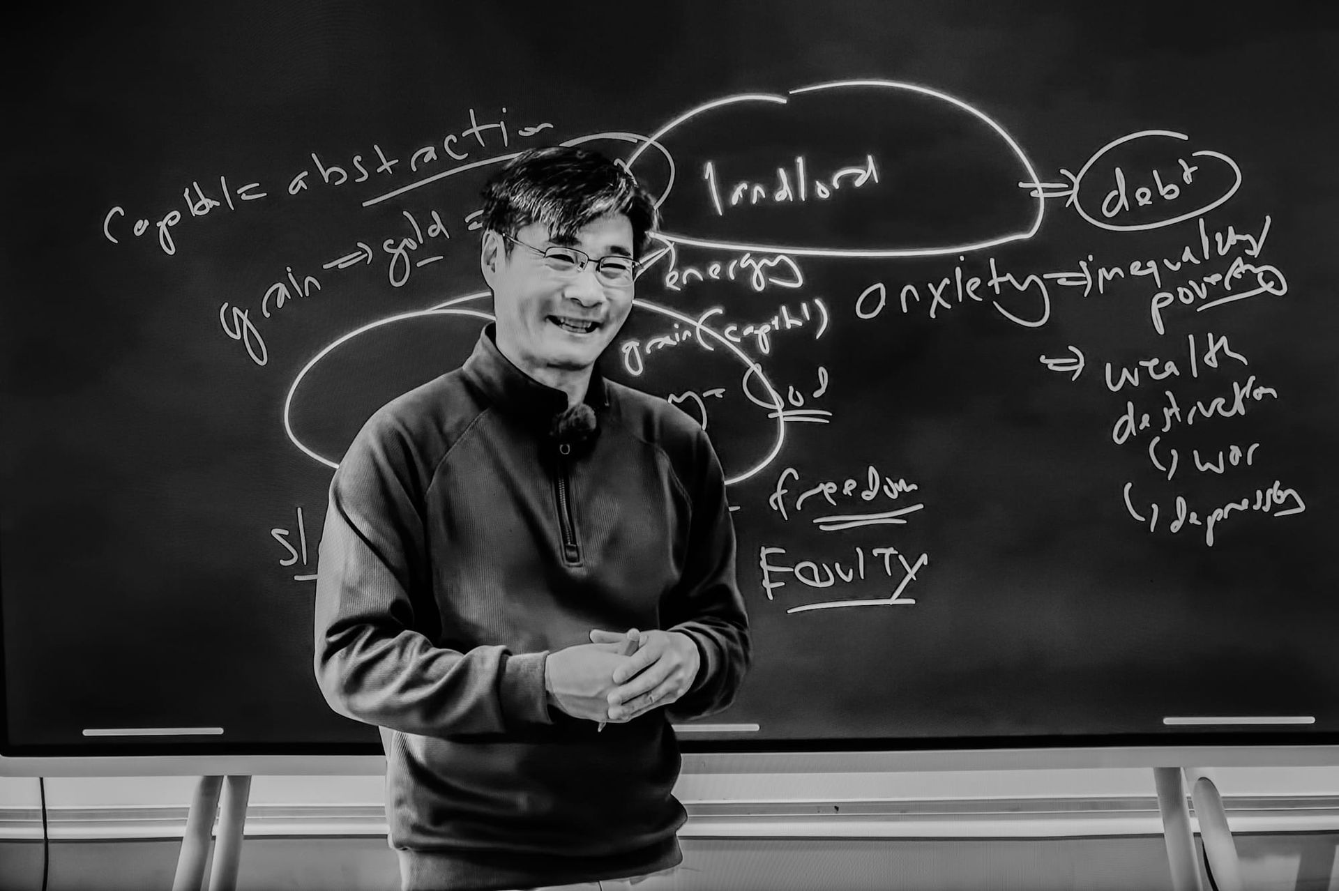 Jiang Xueqin, the Beijing-based YouTube lecturer at the center of this investigation.
